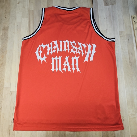 Chainsaw Man Jersey Hot Topic Size XLARGE Denji Anime 26-10 - Picture 7 of 7